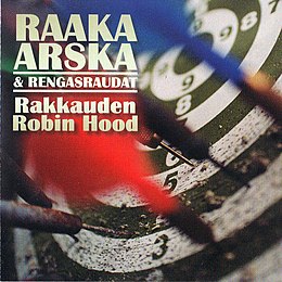 Studioalbumin Rakkauden Robin Hood kansikuva