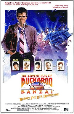 The Adventures of Buckaroo Banzai Across the 8th Dimension 1984 poster.jpg