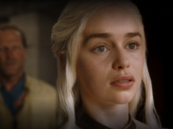 Daenerys Targaryen (Emilia Clarke) sarjassa Game of Thrones.