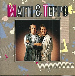 Studioalbumin Matti ja Teppo ’87 kansikuva