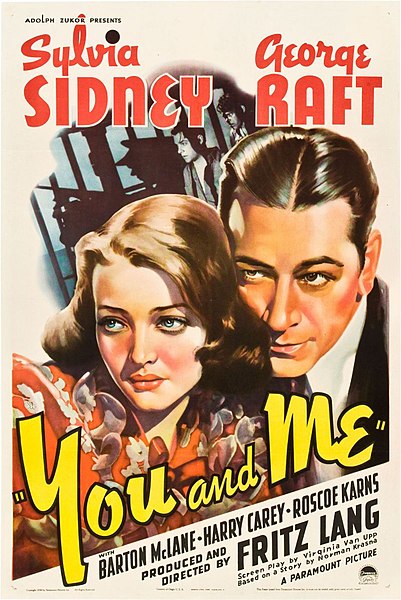 Tiedosto:You and Me 1938 poster.jpg