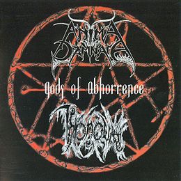 Split-albumin Gods of Abhorrence kansikuva