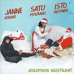 Studioalbumin Joulupukin muistelmat kansikuva