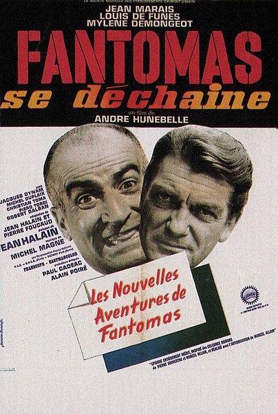 Tiedosto:Fantômas se déchaîne 1965 poster.jpg