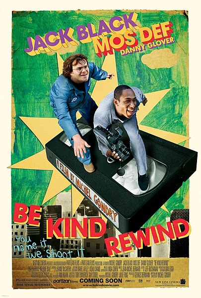 Tiedosto:Be Kind Rewind 2008 poster.jpg