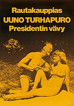 Pienoiskuva sivulle Rautakauppias Uuno Turhapuro – presidentin vävy