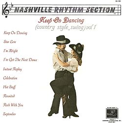 Studioalbumin Keep on Dancing (country style swing) Vol 1 kansikuva