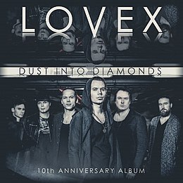 Studioalbumin Dust Into Diamonds (10th Anniversary Album) kansikuva