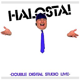 Studioalbumin Halosta! kansikuva