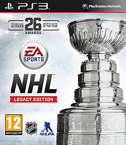 NHL Legacy Editionin kannessa on Stanley Cup