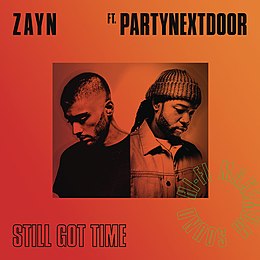 Singlen ”Still Got Time” kansikuva