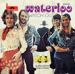 Singlen ”Waterloo” kansikuva