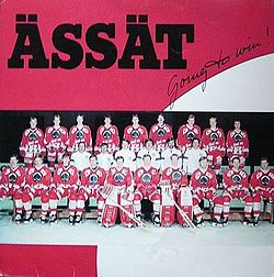 Singlen ”Ässät Going to Win” kansikuva