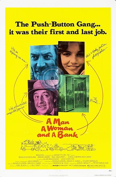 Tiedosto:A Man, a Woman and a Bank 1979 poster.jpg
