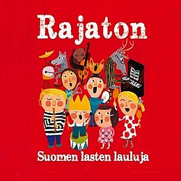 Studioalbumin Suomen lasten lauluja kansikuva