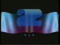 Yle TV2:n tunnus 1990–1992. Tunnusta lähetettiin MTV:n ohjelmaosuuden jälkeen.