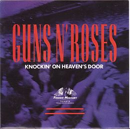 Singlen ”Knockin’ on Heaven’s Door” kansikuva