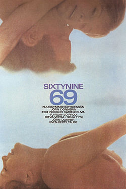 Elokuvan juliste, Erkki Ruuhinen 1969.