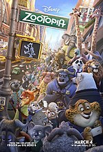 Pienoiskuva sivulle Zootropolis – eläinten kaupunki