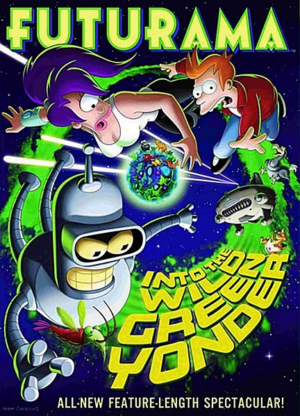 Tiedosto:Futurama - Into The Wild Green Yonder 2009 poster.jpg