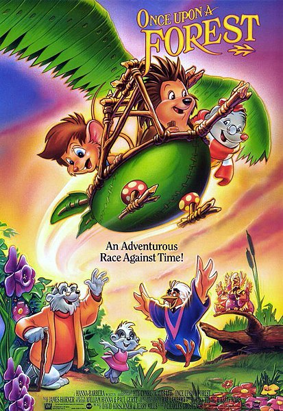 Tiedosto:Once Upon a Forest 1993 poster.jpg