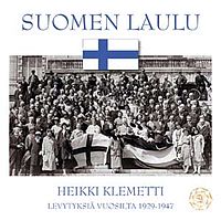 Kokoelmalevyn Suomen Laulu – Heikki Klemetti levytyksiä vuosilta 1929–1947 kansikuva