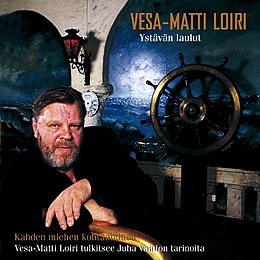 Studioalbumin Ystävän laulut kansikuva