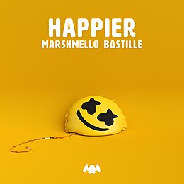 Singlen ”Happier” kansikuva