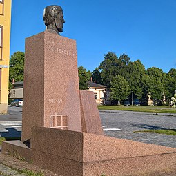C. A. Setterbergin muistomerkki, Vaasa, 1996.