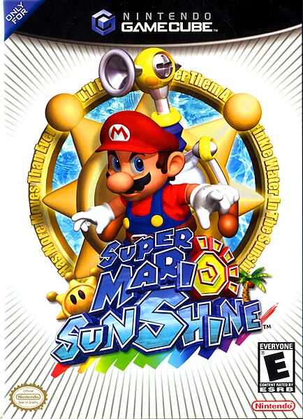 Tiedosto:Super Mario Sunshine Kansi.jpg