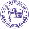 Logo du FC Hertha 03 Zehlendorf (Berlin)
