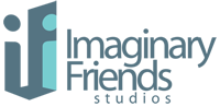 Denkbeeldig Friends Studios-logo