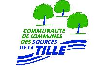 Brasão da comunidade de municípios de Sources de la Tille