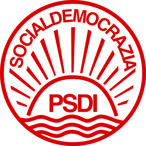 Fichier:Parti socialiste démocratique italien - Logo.png