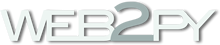 Description de l'image Web2py logo.png.