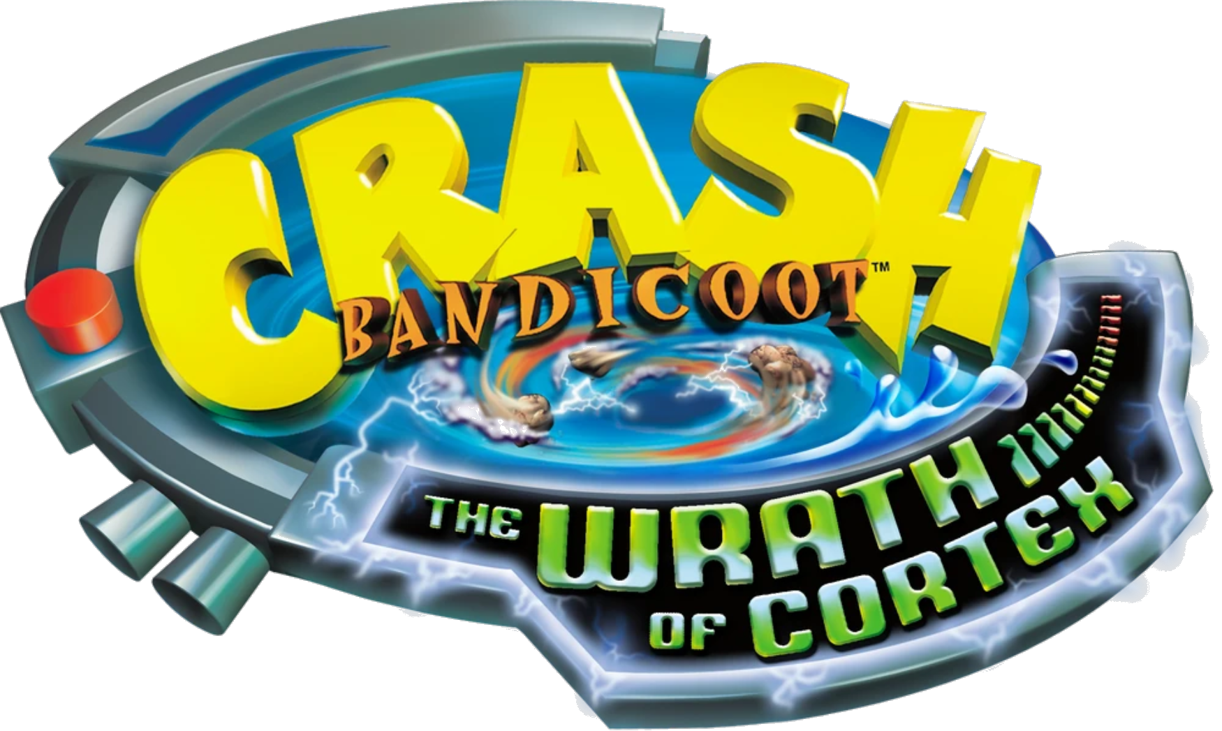 Fichier:Crash Bandicoot La Vengeance de Cortex Logo.png