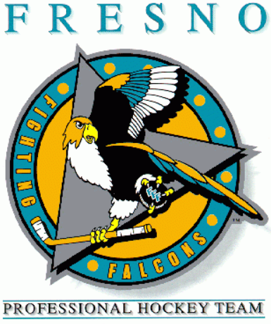 Fichier:Logo des Falcons de Fresno 1997-1998.png