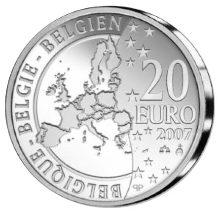 Fichier:Coin BE 20€ Herge rev.png