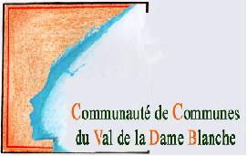 Blason de Communauté de communes du Val de la Dame Blanche