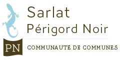 A Kommunák Közösségének címere Sarlat-Périgord noir