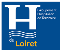 Loiret kórházi csoportjának logója.