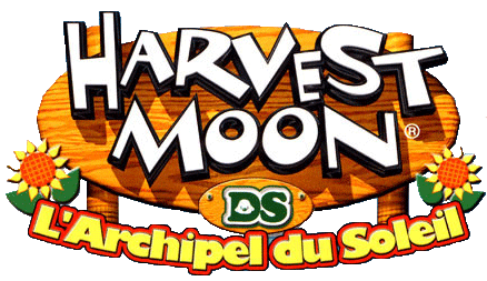 Fichier:Harvest Moon DS L'Archipel du Soleil Logo.gif