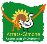Våbenskjold for kommunerne Arrats-Gimone