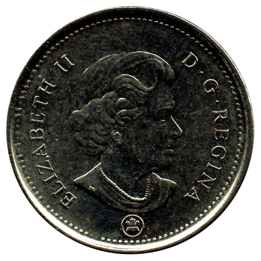 Fichier:5 cents Canada avers.png