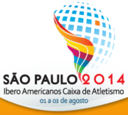 Beschrijving van de afbeelding Logo Ibero-American Athletics Championships 2014.png.