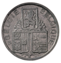 Münze BE 5F Löwe 3 Schilde obv NL-FR 64.png