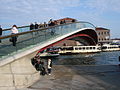 Le pont de la Constitution (Ponte della Costituzione o di Calatrava)