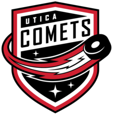 Description de l'image Logo des Comets d'Utica.png.