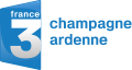 Ancien logo de France 3 Champagne-Ardenne du 4 janvier 2010 au 1er janvier 2017.