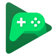 Kuvan kuvaus Logo google play games material.png.